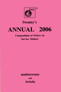 SWAMYS ANNUAL 2006 cover