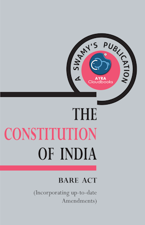 THE CONSTITUTION OF INDIA cover