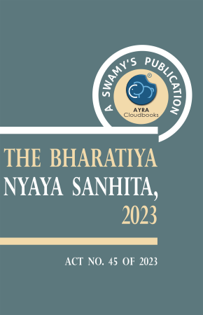 THE BHARATIYA NYAYA SANHITA, 2023 cover