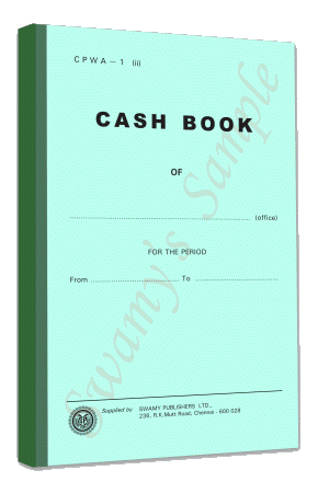 CPWA-1 CASH BOOK 200 FS. cover