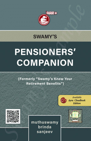 SWAMYS PENSIONERS COMPANION cover