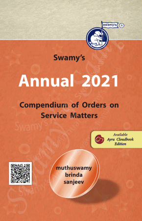 SWAMYS ANNUAL 2021 (COMPENDIUM) cover