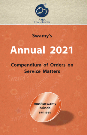 SWAMYS ANNUAL 2021 (COMPENDIUM) cover