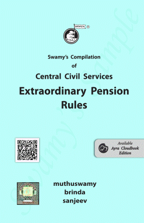 SWAMYS CCS EXTRAORDINARY PENSION RULES cover