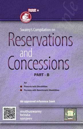 RESERVATION AND CONCESSIONS PART B cover