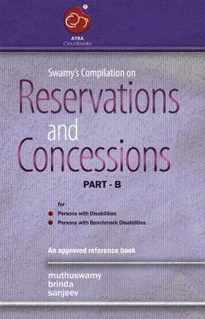 RESERVATION AND CONCESSIONS PART B cover