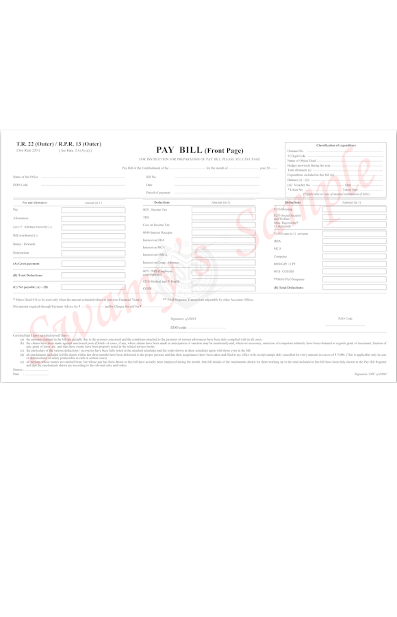 RPR-13/TR-22 P B OUTER -SMALL (100) cover