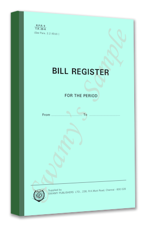 RPR-9/ TR-28A BILL REGR. 200 FS. cover