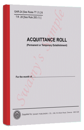 GAR-24/TR-28 ACQ. ROLL -100 FS. cover