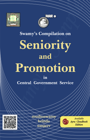 SWAMYS SENIORITY & PROMOTION cover