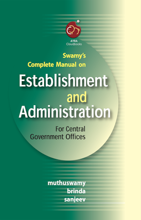 SWAMYS MANUAL ON ESTT. AND ADMN cover