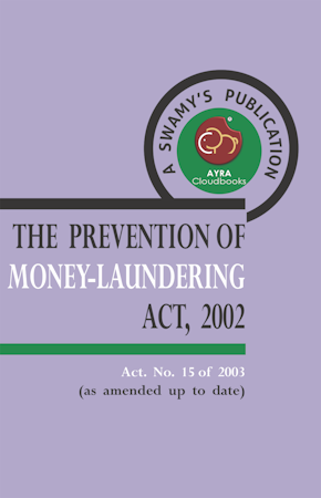 THE PREVENTION OF MONEY-LAUNDERING ACT, 2002 cover