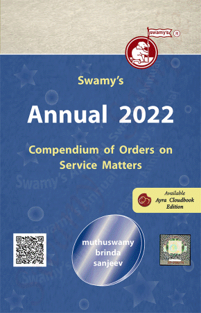 SWAMYS ANNUAL 2022 (COMPENDIUM) cover