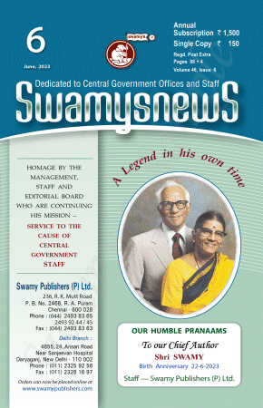 SWAMYS NEWS - JUNE cover