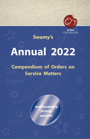 SWAMYS ANNUAL 2022 (COMPENDIUM) cover