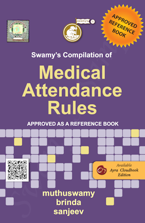 SWAMYS MEDICAL ATTENDANCE RULES cover