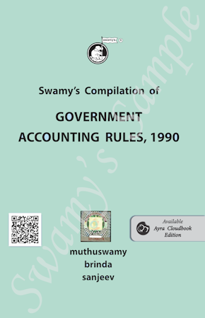 SWAMYS GOVT. ACCOUNTING RULES, 1990 cover