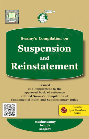 SWAMYS SUSPENSION & REINSTATEMENT cover