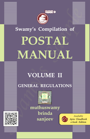 SWAMY'S POSTAL MANUAL VOL. II (WITH INDEX) cover