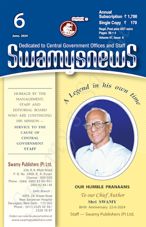 SWAMYS NEWS - JUNE cover