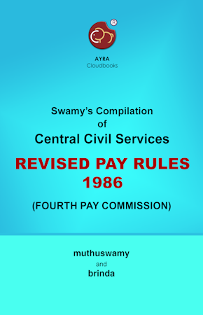 CCS REVISED PAY RULES, 1986 cover