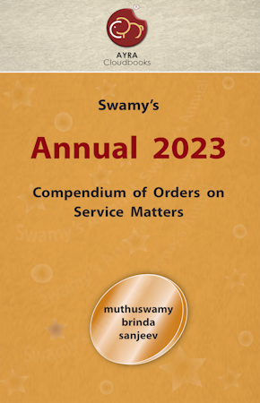 SWAMYS ANNUAL 2023 (COMPENDIUM) cover