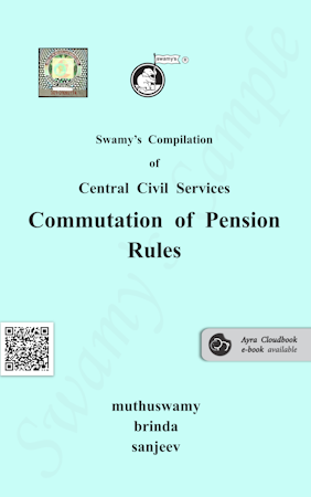 SWAMYS CCS COMMUTATION OF PENSION cover