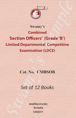 COMBO - Combined Section Officers (Grade B) LDCE cover
