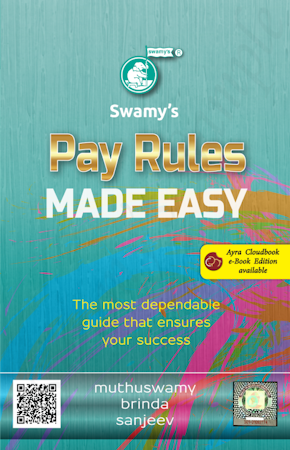SWAMYS PAY RULES MADE EASY cover