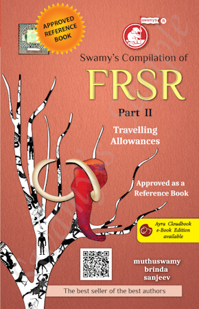 SWAMYS FRSR PART - II TA RULES cover