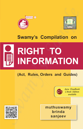 SWAMYS RIGHT TO INFORMATION cover