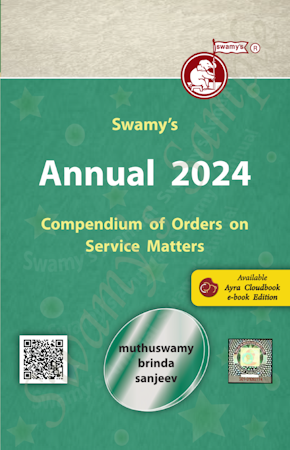 SWAMYS ANNUAL 2024 (COMPENDIUM) cover