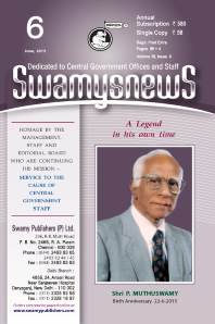 SWAMYS NEWS - JUNE cover