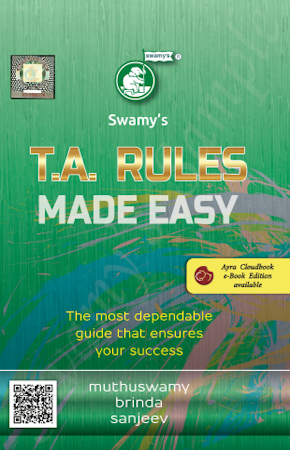 SWAMYS T.A. RULES MADE EASY cover