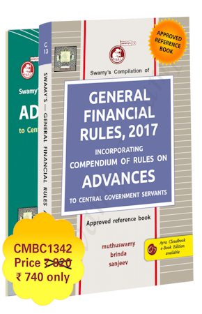 SWAMYS GENERAL FINANCIAL RULES (2027) & ADVANCES TO CENTRAL GOVT. SERVANTS (2026) cover