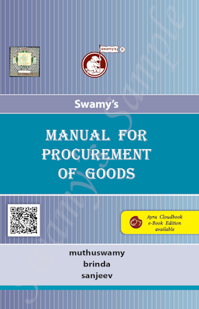 SWAMYS MANUAL FOR PROCUREMENT OF GOODS cover