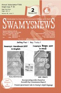 SWAMYS NEWS - FEBRUARY cover