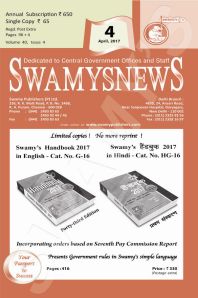 SWAMYS NEWS - APRIL cover