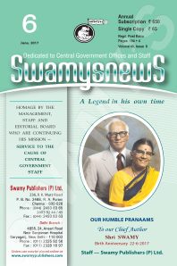 SWAMYS NEWS - JUNE cover