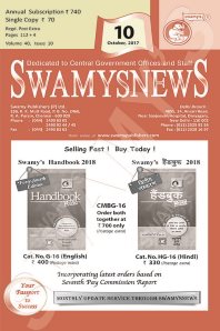 SWAMYS NEWS - OCTOBER cover