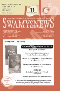 SWAMYS NEWS - NOVEMBER cover
