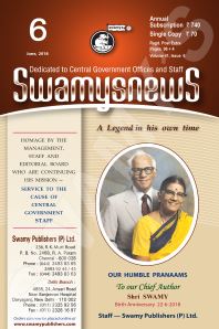 SWAMYS NEWS - JUNE cover
