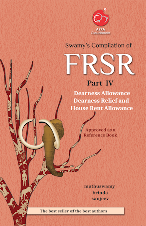 FRSR PART IV - DA,DR AND HRA cover