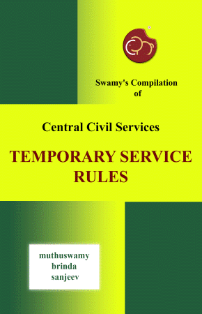 TEMPORARY SERVICE RULES cover