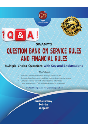 EBOOK - QUESTION BANK ON SERVICE RULES AND FINANCIAL RULES cover