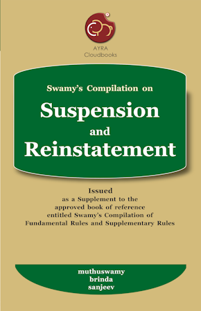 SUSPENSION AND REINSTATEMENT cover