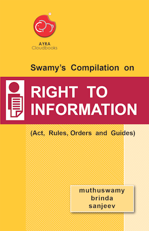 RIGHT TO INFORMATION cover