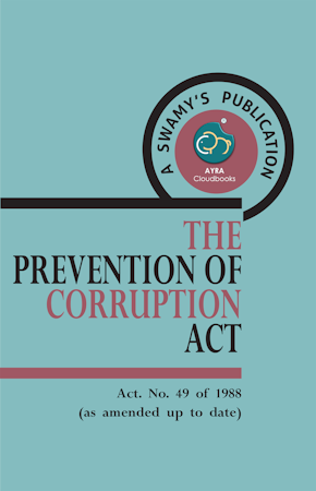 PREVENTION OF CORRUPTION ACT cover