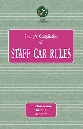 STAFF CAR RULES cover