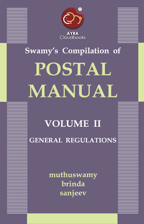 SWAMY'S POSTAL MANUAL VOL. II (WITH INDEX) cover
